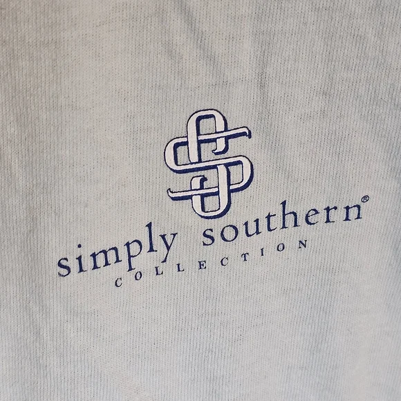 Simply Southern Light Blue Logo T-Shirt - Picture 2 of 5